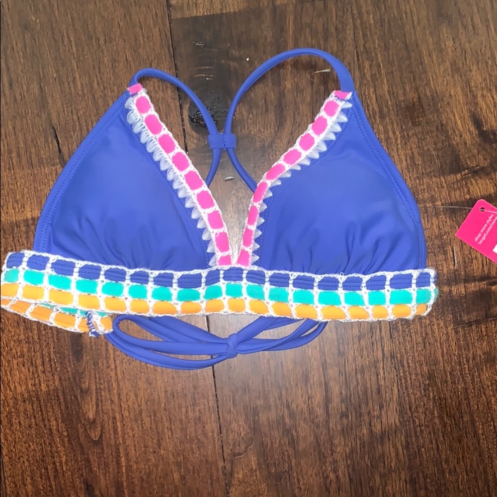 new with tags trendy bathing suit top
